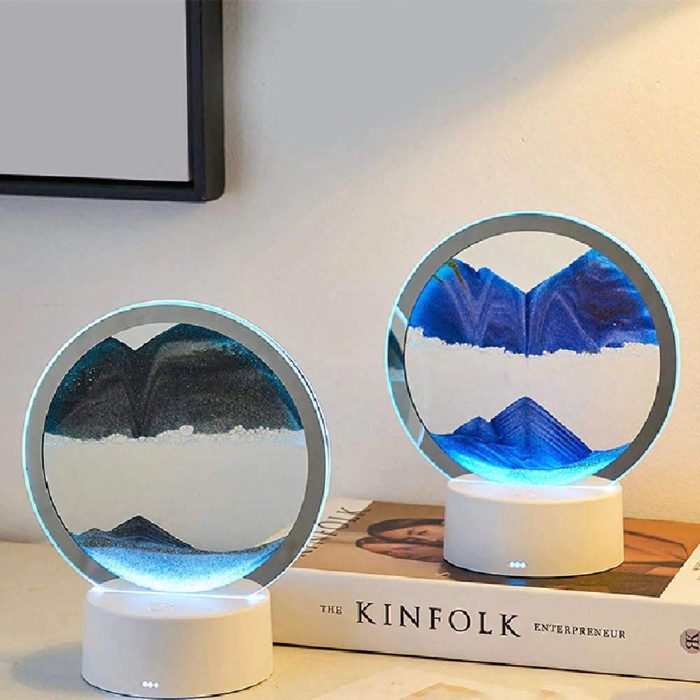 Touch-Activated Quicksand Decorative Table Lamp