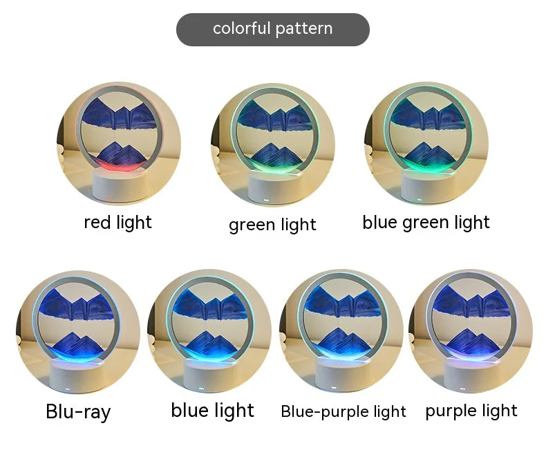Touch-Activated Quicksand Decorative Table Lamp